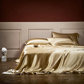 Royalis Rose Gold Luxury Pure Mulberry Silk Bedding Set | Yedwo Design